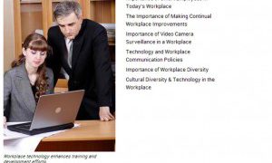 Technology Makes the Business World Go Round